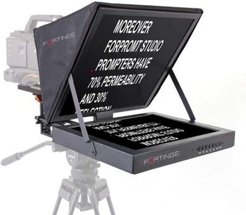 PRO Series 19" Studio Teleprompter Set, Includes LCD Monitor, 23' Reading Range, 1280x1024, 250cd/sq. m in Saudi Arabia