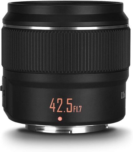 يونغنو عدسة برايم ثابتة متوسطة التركيز التلقائي YN42.5MM F1.7M II، لكاميرات مايكرو اربع ثلاثي، متوافقة مع اوليمبوس باناسونيك اسود in Saudi Arabia