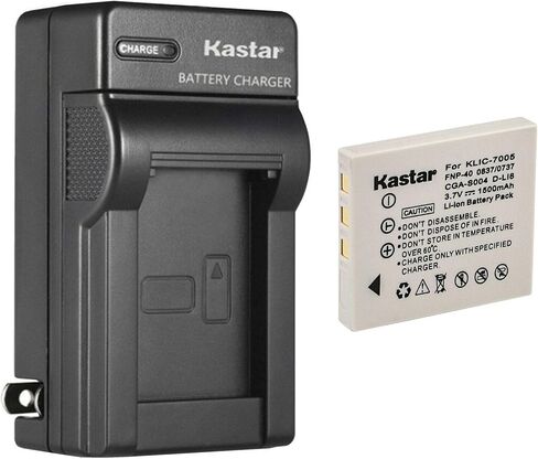 Kastar AC Wall Battery Charger Replacement for Kodak KLIC-7005, Kodak K7600-C (1615350) Charger, Kodak EasyShare C763 Digital Camera in Saudi Arabia