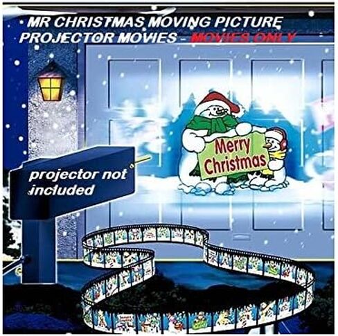 Mr Christmas Moving Picture Projector MOVIE SLIDES in Kuwait
