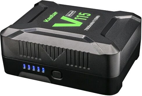 Kastar Dual D-Tap Charger with 4-pin XLR DC Replacement for NEEWER BP-V95, Came-TV MINI-99, AndyCine A-VM-95, Z Cam E2-S6 with OSEE 3000 Nit T7 Monitor, Led Studio Lights, Video Lights, Monitors in Saudi Arabia