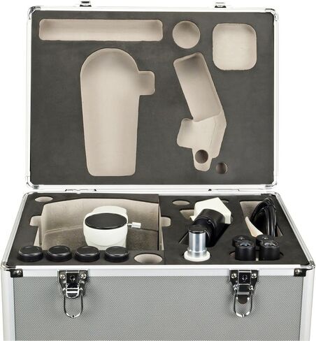 OMAX 40X-2500X USB3 5MP Digital Lab Trinocular LED Compound Microscope with Aluminum Carrying Case in Saudi Arabia