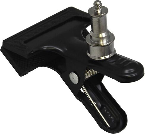 BlueDot Trading Photo Studio Clamp with Spigot and ¼ inch Threads, for Photography Lighting Studio Accessories, Umbrellas and Backgrounds, Two (2) Clamps in Kuwait