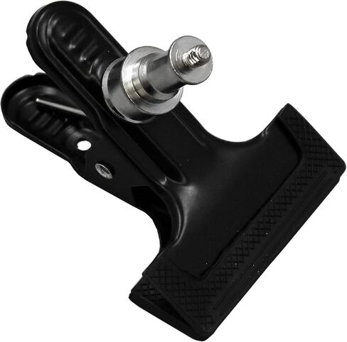 BlueDot Trading Photo Studio Clamp with Spigot and ¼ inch Threads, for Photography Lighting Studio Accessories, Umbrellas and Backgrounds, Two (2) Clamps in Kuwait