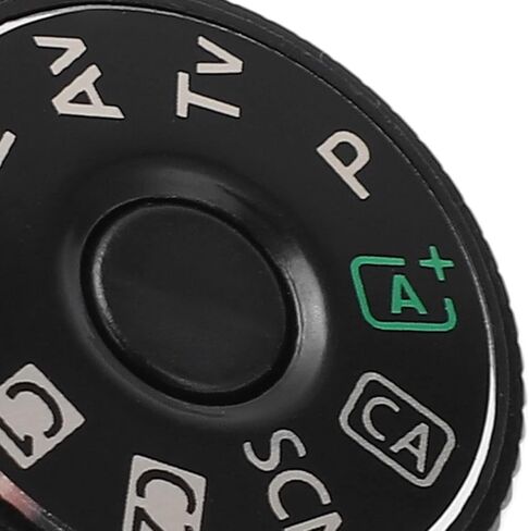 Top Cover Mode Dial for Canon 6D, Mode Dial Top Cover Plate Interface Cap Replacement Part for Canon 6D Camera Repair Accessories in Saudi Arabia