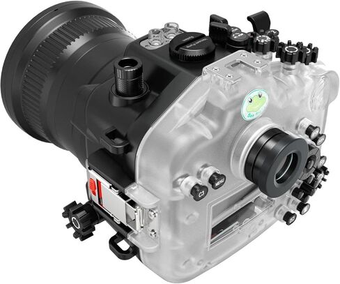 Seafrogs [40M/130FT] Underwater Camera Housing for Sony A7M4 Alpha7 IV (ILCE-7M4 /a7 IV), Waterproof Scuba Case for Sony A7M4 A7 Mark IV A74, with Standard Port in Kuwait