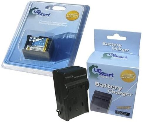 Canon BP-808 Digital Camcorder Batteries and Charger Replacement (Decoded, 890mAh, 7.4V, Li-ion) - Compatible with Canon FS21, XA10, VIXIA HF G20, VIXIA HF G10, VIXIA HF S100, FS200, FS100, HF200 in Saudi Arabia