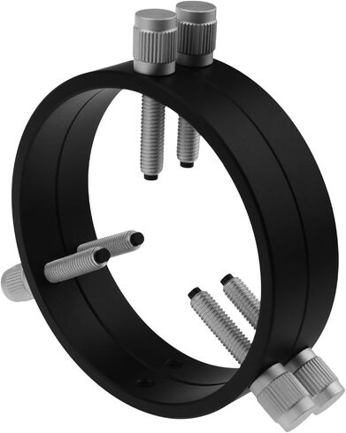 Astromania Adjustable Telescope Guide Scope Rings 127 mm Inside Diameter | For Guidescope OTAs 70-120mm Outside Diameter,Teflon Inlays - Protect Telescope,Solid Aluminum Alloy Finder-Guide Scope Rings in Saudi Arabia