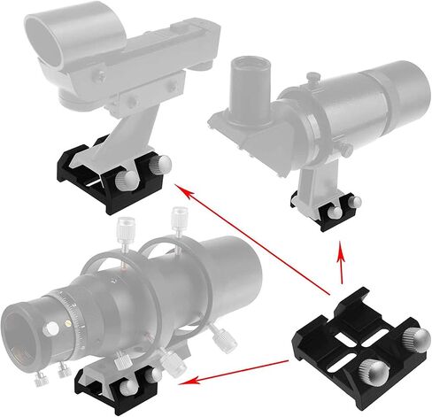 Alstar Universal Dovetail Base for Finder Scope - Ideal for Installation of Finder Scope, Green Laser Pointer Bracket in Saudi Arabia