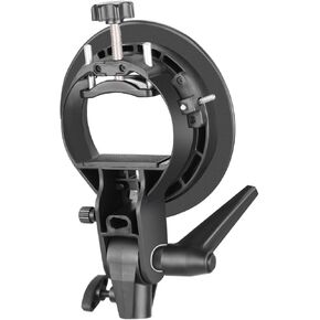 نيوير حامل قوس من النوع S مع الأجراس جبل لـ Speedlite Flash Snoot Softbox جمال طبق عاكس مظلة in Kuwait
