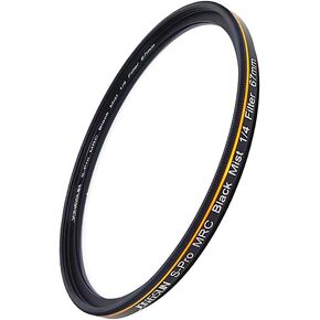 فلتر JONGSUN S-Pro MRC Black Mist 1/4 مقاس 58 مم، مرشح تأثيرات خاصة لفيلم أحلام الباستيل الناعم الأسود لعدسات الكاميرا، مطلي متعدد الطبقات (58 مم) in Kuwait