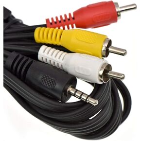 AV A/V TV Cable/Cord/Lead for Canon Vixia ZR20 ZR30 MC ZR900 in Kuwait