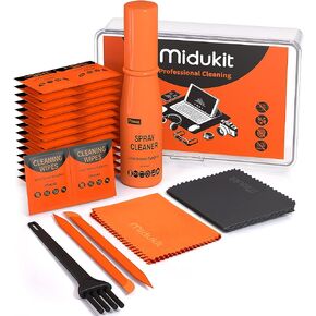 Cleaning Kit for iPhone Cell Phone Airpod, Charging Port Cleaning Tool for iPhone, Cleaner Kit for iPhone Screen Earbud Eyeglass Laptop PC, Cleaning Tool for Apple iPhone Charger Lightning Port USB C in Kuwait