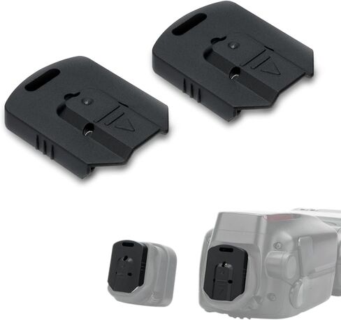 JJC 2PCS Flash Hot Shoe Cover Cap for Canon Flash Speedlight 270EX II 580EX II 430EX III-RT, ABS Flash Shoe Mount Protector with Self-Locking Function in Saudi Arabia