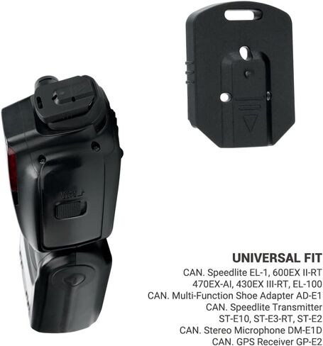 JJC 2PCS Flash Hot Shoe Cover Cap for Canon Flash Speedlight 270EX II 580EX II 430EX III-RT, ABS Flash Shoe Mount Protector with Self-Locking Function in Saudi Arabia
