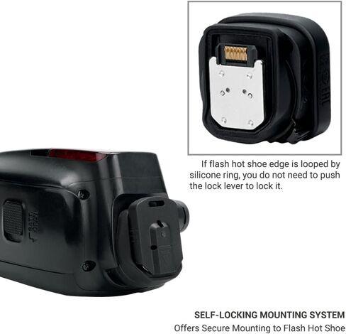JJC 2PCS Flash Hot Shoe Cover Cap for Canon Flash Speedlight 270EX II 580EX II 430EX III-RT, ABS Flash Shoe Mount Protector with Self-Locking Function in Saudi Arabia