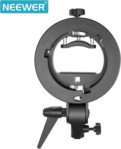 نيوير حامل قوس من النوع S مع الأجراس جبل لـ Speedlite Flash Snoot Softbox جمال طبق عاكس مظلة in Kuwait