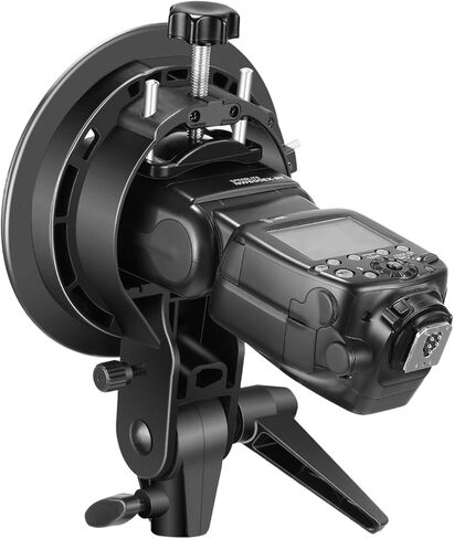 نيوير حامل قوس من النوع S مع الأجراس جبل لـ Speedlite Flash Snoot Softbox جمال طبق عاكس مظلة in Kuwait