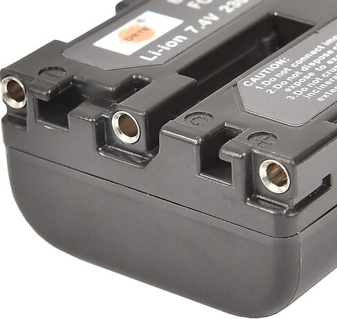 DSTE Replacement for NP-FM50 Li-ion Battery Compatible Sony CCD-FRV DCR-PC DCR-TRV DCR-DVD DSR-PDX GV HVL Series Camera Camcorder as NP-FM30 NP-FM51 NP-QM50 NP-QM51 NP-FM55H in Saudi Arabia