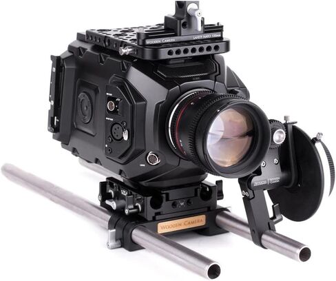 Wooden Camera Zip Focus, Single Rod 15mm Lightweight Follow Focus with 1:1 Gear Ratio.8 Mod Cine Lens Gear and Friction Gear, Fits All Lenses (15mm LW) in Kuwait