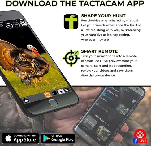 TACTACAM 5.0 Hunting Action Camera Remote Control in Kuwait