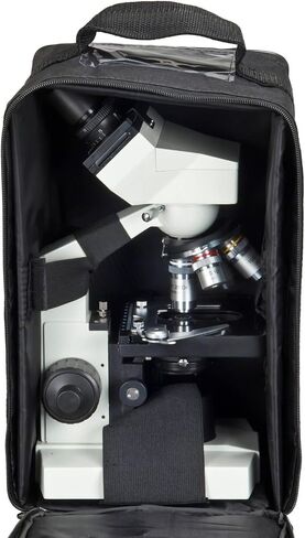OMAX Vinyl Carry Case for Composite Microscope, for M82ES, MD82ES10, MD810, 20.3 x 17.8 x 33 cm in Saudi Arabia