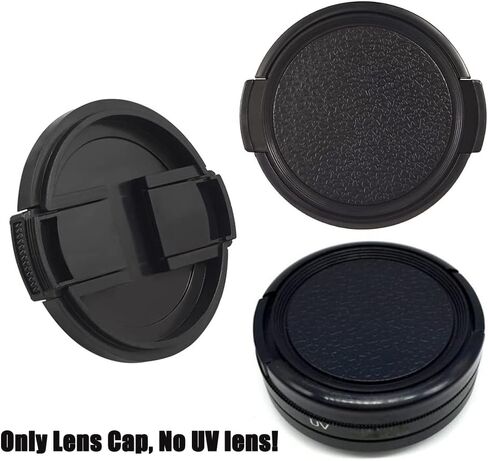 39mm Snap-On Lens Cap for Leica Elmarit-M 28mm f/2.8 ASPH, Fire Rock 39mm Side-Pinched Lens for Fujinon XF 27mm f/2.8 R WR Lens-2Packs in Saudi Arabia