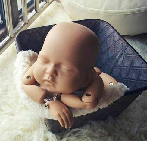 Baby Photography Props Wrap Mat for Boy Girls Photo Shoot Blanket Basket Filler Stuffer Posing Accessories Pad Poster in Saudi Arabia