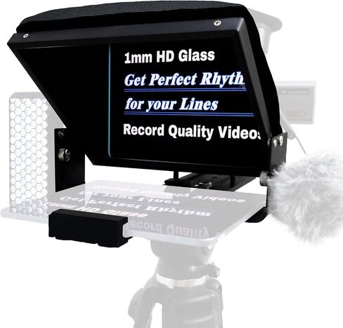 ToucLait ألومنيوم 12 بوصة لكاميرات DSLR التابلت، تطبيق متوافق مع iPad / Android ، أداة دفع احترافية للمدونات وممارسي وسائل الإعلام مع حقيبة حمل in Saudi Arabia