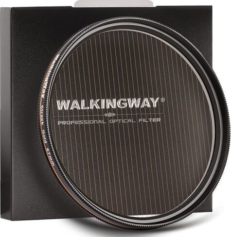 مرشح خط ذهبي متغير 72 مم من Walking Way، مرشح عدسة بتأثير خطي دائري دائري بنمط غير متبلور للتصوير الفوتوغرافي والفيديو in Kuwait