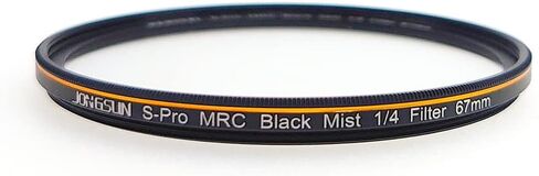 JONGSUN S-Pro MRC Black Mist 1/4 Filter 67mm, Black Soft Pastel Dream Movie Special Effects Filter for Camera Lens, Multi-Layer Coated(67mm) in Saudi Arabia