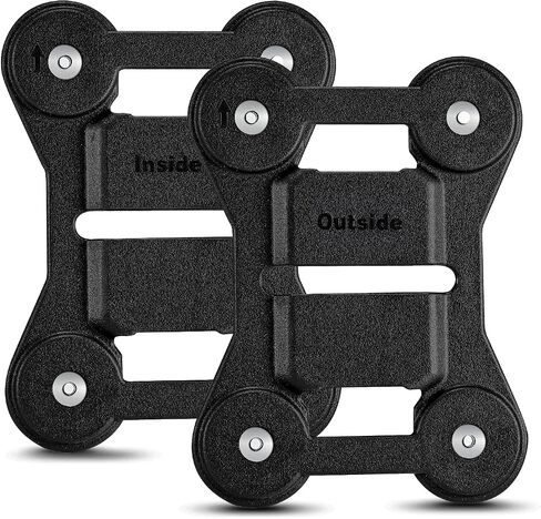 BOBLOV 2-Pack Body Camera Magnet Mount,6-Magnet Universal Suction Back Clip | compatible with all police Body cams, fixed on clothes to help prevent law enforcement Camera movement in Saudi Arabia