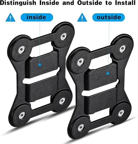 BOBLOV 2-Pack Body Camera Magnet Mount,6-Magnet Universal Suction Back Clip | compatible with all police Body cams, fixed on clothes to help prevent law enforcement Camera movement in Saudi Arabia