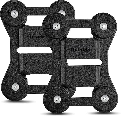 BOBLOV 2-Pack Body Camera Magnet Mount,6-Magnet Universal Suction Back Clip | compatible with all police Body cams, fixed on clothes to help prevent law enforcement Camera movement in Saudi Arabia