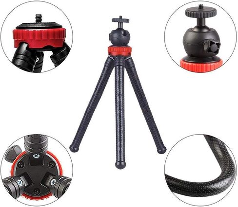 12'' Flexible Tripod Stand for Zoom Recorder H6 H5 H4n H2n H1n - Acetaken in Saudi Arabia