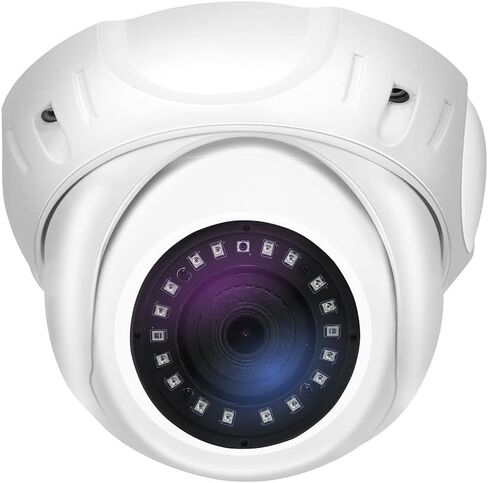 GW Security 5MP IP PoE Outdoor Indoor Microphone Dome Security Camera (GW5091IP) in Saudi Arabia