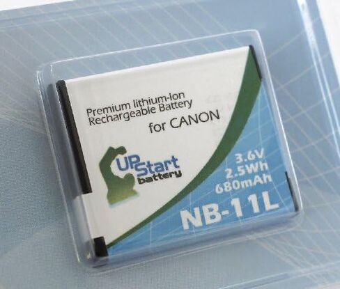 Replacement for Canon IXUS 245 HS Battery - Compatible with Canon NB-11L Digital Camera Battery (680mAh 3.6V Lithium-Ion) in Saudi Arabia