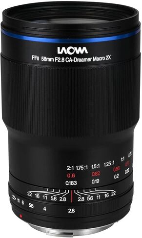 Venus Laowa 58mm f/2.8 2X Ultra Macro APO Lens for Canon RF in Saudi Arabia