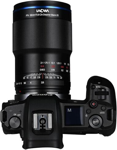 Venus Laowa 58mm f/2.8 2X Ultra Macro APO Lens for Canon RF in Saudi Arabia