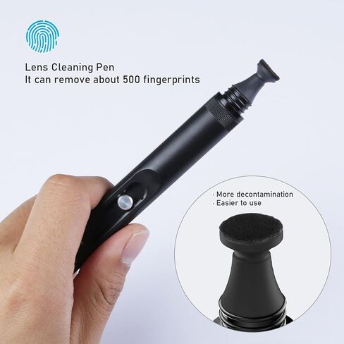 VSGO Professional Lens Cleaning Pen Lens Brush and Air Blaster with Filter Tumbler Design Lens Cleaning Blower Compressed Air Compatible for Nikon Sony Canon Digital Camera Lens & Sensor Cleaning in Kuwait