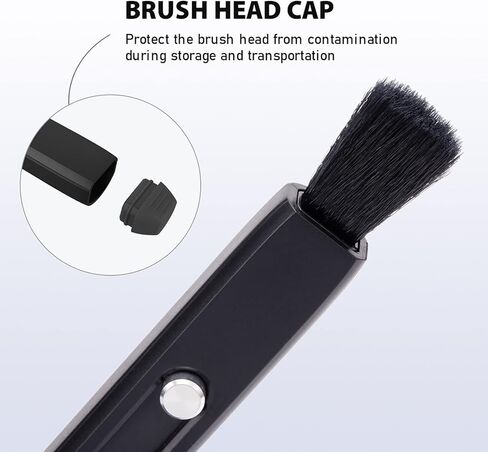 VSGO Professional Lens Cleaning Pen Lens Brush and Air Blaster with Filter Tumbler Design Lens Cleaning Blower Compressed Air Compatible for Nikon Sony Canon Digital Camera Lens & Sensor Cleaning in Kuwait