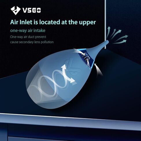 VSGO Professional Lens Cleaning Pen Lens Brush and Air Blaster with Filter Tumbler Design Lens Cleaning Blower Compressed Air Compatible for Nikon Sony Canon Digital Camera Lens & Sensor Cleaning in Kuwait