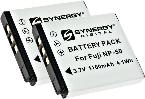 Synergy Digital Digital Camera Battery, Compatible with Fujifilm NP-50, NP-50A Digital Camera Battery (li-ion, 3.7V, 1000 mAh) in Saudi Arabia