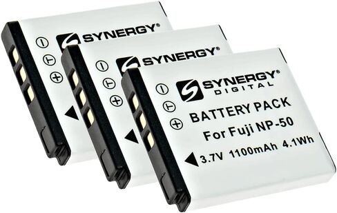 Synergy Digital Digital Camera Battery, Compatible with Fujifilm NP-50, NP-50A Digital Camera Battery (li-ion, 3.7V, 1000 mAh) in Saudi Arabia