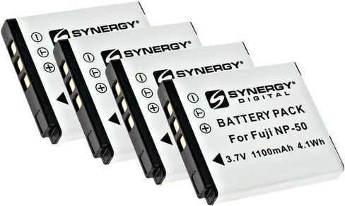 Synergy Digital Digital Camera Battery, Compatible with Fujifilm NP-50, NP-50A Digital Camera Battery (li-ion, 3.7V, 1000 mAh) in Saudi Arabia