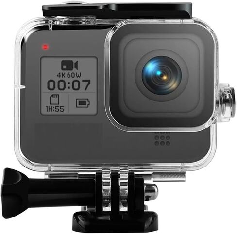 Waterproof Housing Case for GoPro Hero8, Protective Underwater Dive Shell with Bracket for Go Pro 8 Action Camera Accessories Kit in Kuwait