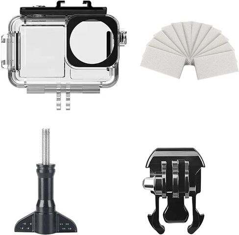 FitStill Waterproof Case for DJI Osmo Action 3 Camera, 40M/197FT Diving Housing Protective Shell Underwater Accessories Kit in Saudi Arabia