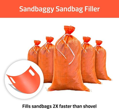 Sandbaggy Sandbag Filler - Made in USA | One Man Operation & Fills Sandbags 2X Faster Than Shovel (2 Fillers) in Kuwait