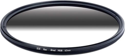 ICE 62mm Reverse Grad ND8 Sunset Filter Neutral Density ND 62 3 Stop Optical Glass in Saudi Arabia