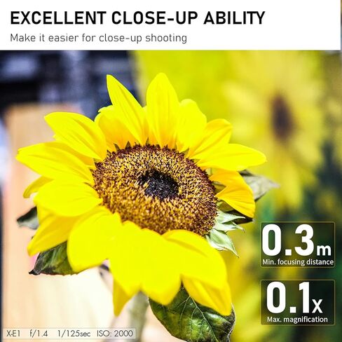 فيلتروكس عدسة اكس ماونت 23 ملم f/1.4 التركيز التلقائي F1.4 بفتحة كبيرة APS-C لكاميرا فوجي فيلم اكس ماونت X-T3 X-H1 X20 T30 X-T20 X-T100 X-Pro2 اسود in Kuwait